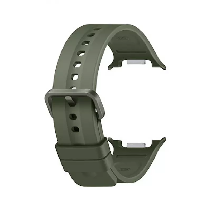 Samsung Sport Band S/M -urheiluranneke Galaxy Watch8/Watch9 -kelloille, oliivi (ET-SNL34SGEGEU)