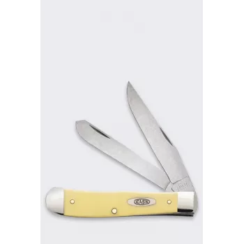 Case Trapper -taskuveitsi SS keltainen