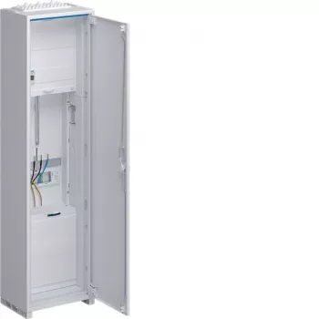 Hager universZ täydellinen jakokeskus ZB313M1NT 1100x300x205mm 1 rivi SKII IP44