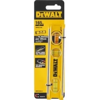 DEWALT torpedovesivaaka matala 165 mm
