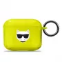 Karl Lagerfeld KLA3UCHFY AirPods 3 kotelo keltainen Choupette