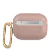 GUESS GUAPSASMP AirPods Pro kotelo Saffiano Script Metal Collection pinkki