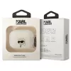 Karl Lagerfeld AirPods Pro kotelo läpinäkyvä Karl-pää-siluetilla