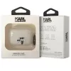 Karl Lagerfeld KLAPHNKCTGT AirPods Pro kotelo läpinäkyvä glitter Karl & Choupette