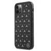 Mercedes-Benz iPhone 12 Pro Max kovakuori hopeinen tähtikuvio musta