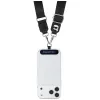 Karl Lagerfeld yleinen Strap Tether Patch Karl Metal Logo musta