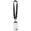 Karl Lagerfeld yleinen Strap Tether Patch Karl Metal Logo musta