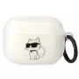 Karl Lagerfeld KLAPHNCHTCT AirPods Pro kotelo läpinäkyvä Ikonik Choupette