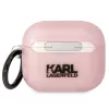 Karl Lagerfeld KLA3HNCHTCP AirPods 3 kotelo pinkki Ikonik Choupette