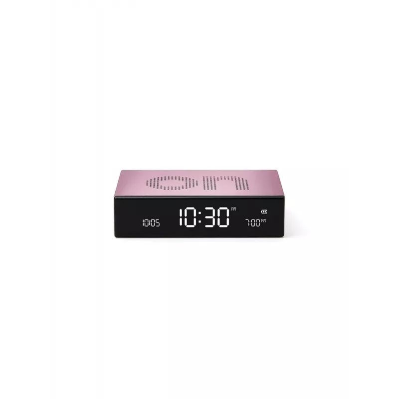 Lexon Flip Premium digitaalinen herätyskello vaaleanpunainen LR152LP