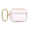 GUESS AirPods Pro kotelo kantohihnalla pinkki Strap Collection