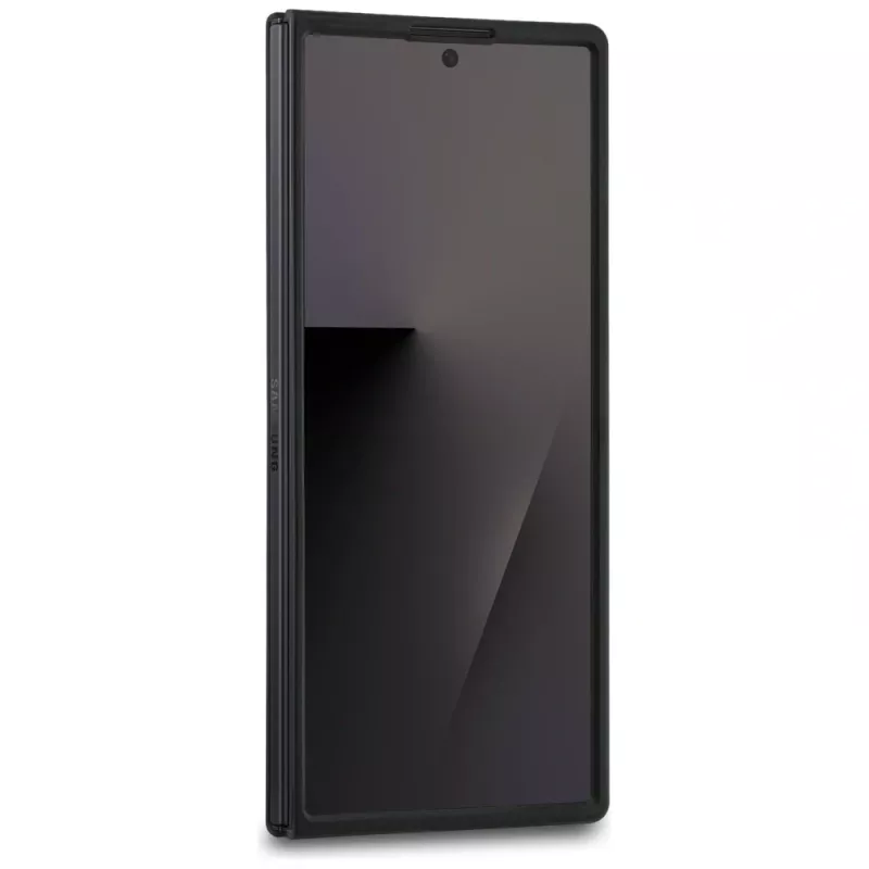 Karl Lagerfeld Saffiano Karl & Choupette Pin kotelo Samsung Galaxy Z Fold7 - musta