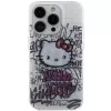 Hello Kitty HKHCP14LHDGPHT iPhone 14 Pro hardcase IML Kitty On Bricks Graffiti - valkoinen