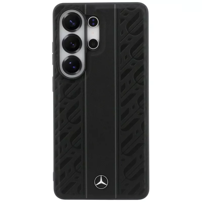 Mercedes-Benz laakerinlehti pystyraidat MagSafe -kotelo Samsung Galaxy S26 Ultra - musta