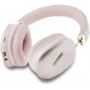 GUESS PU-nahka 4G Triangle Logo Bluetooth-stereokuulokkeet vaaleanpunainen
