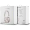 GUESS PU-nahka 4G Triangle Logo Bluetooth-stereokuulokkeet vaaleanpunainen