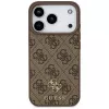 GUESS 4G Small Classic Logo MagSafe -kotelo iPhone 18 Pro / 17 Pro - ruskea
