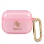 Guess GUAPUCG4GP AirPods Pro kotelo pinkki glitter-kokoelma