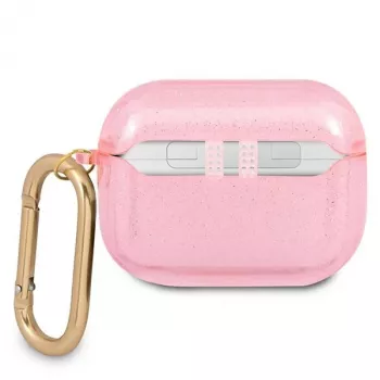 Guess GUAPUCG4GP AirPods Pro kotelo pinkki glitter-kokoelma