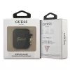 Guess GUA2SSSK AirPods 1/2 kotelo musta silikoni Vintage Script