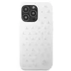 Mercedes-Benz iPhone 13 Pro Max hardcase hopeinen tähtikuvio valkoinen