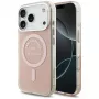 Karl Lagerfeld IML Karl RSG Logo MagSafe -kuori iPhone 17 Pro -puhelimelle, vaaleanpunainen