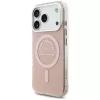 Karl Lagerfeld IML Karl RSG Logo MagSafe -kuori iPhone 17 Pro -puhelimelle, vaaleanpunainen