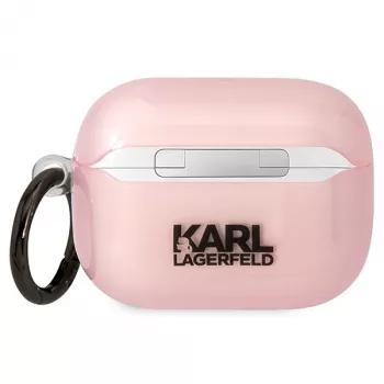 Karl Lagerfeld KLAPHNCHTCP AirPods Pro kotelo pinkki Ikonik Choupette