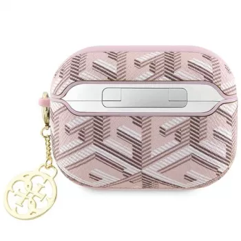 Guess GUAPPGCE4CP AirPods Pro kotelo pinkki GCube Charm