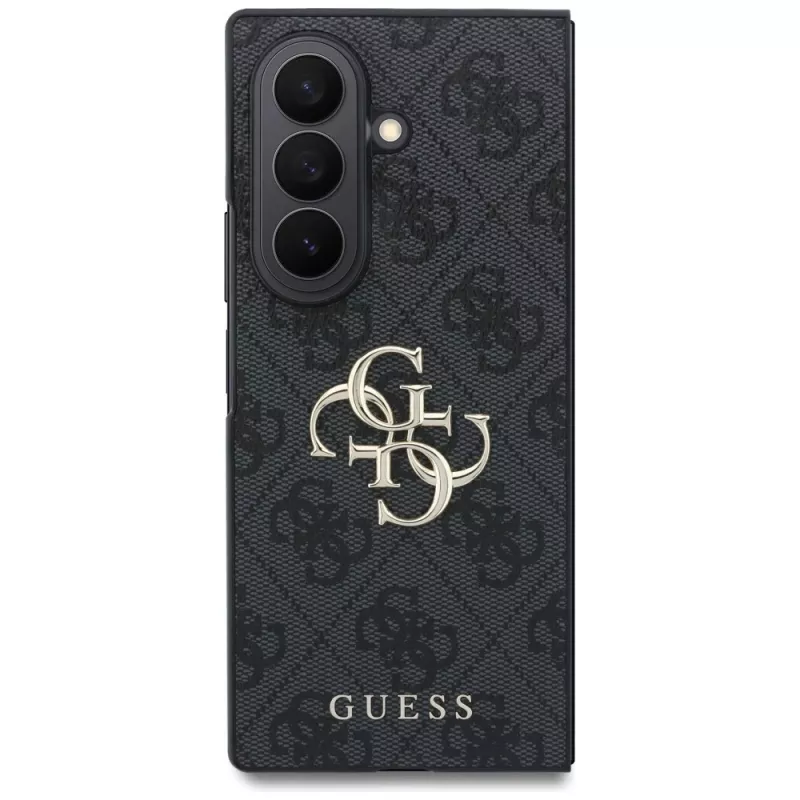 GUESS Big 4G Logo kotelo Samsung Galaxy Z Fold 8 Ultra - musta