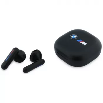 BMW TWS Bluetooth -nappikuulokkeet ENC:llä ja painetulla logolla - musta