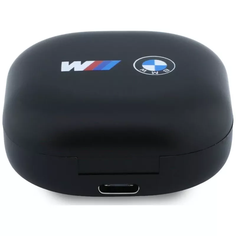 BMW TWS Bluetooth -nappikuulokkeet ENC:llä ja painetulla logolla - musta
