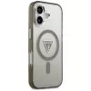 GUESS IML Gradient Triangle Logo MagSafe -kotelo iPhone 17 - khaki