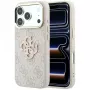 GUESS 4G & Big Resin Logo kotelo iPhone 17 Pro / 18 Pro -laitteelle - pinkki