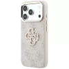 GUESS 4G & Big Resin Logo kotelo iPhone 17 Pro / 18 Pro -laitteelle - pinkki