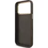 GUESS 4G Triangle Logo MagSafe -kotelo iPhone 17 Pro Max -laitteelle - ruskea & kulta