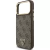 GUESS 4G Triangle Logo MagSafe -kotelo iPhone 17 Pro Max -laitteelle - ruskea & kulta