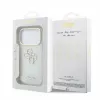 GUESS 4G Script Metal suojakotelo iPhone 18 Pro Max / 17 Pro Max -laitteelle - valkoinen