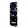 GUESS 4G Script Metal suojakotelo iPhone 18 Pro Max / 17 Pro Max -laitteelle - valkoinen