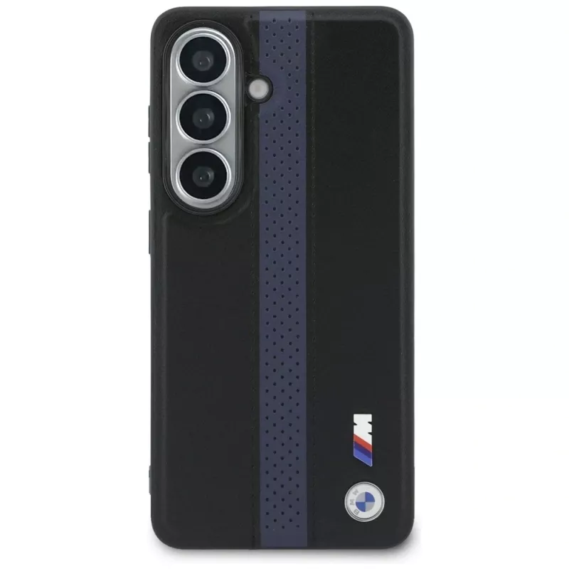 BMW Perforated Stripe Logo MagSafe -kotelo Samsung Galaxy S26 -laitteelle - sininen