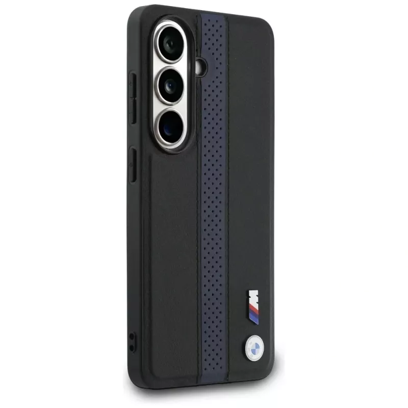 BMW Perforated Stripe Logo MagSafe -kotelo Samsung Galaxy S26 -laitteelle - sininen