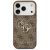 GUESS 4G Big Classic Logo -kotelo iPhone 17 Pro / 18 Pro -laitteelle - ruskea & kulta