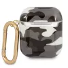 Guess GUA2UCAMG AirPods 1/2 -kotelo musta Camo-kokoelma