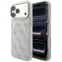 GUESS Embossed 4G Classic MagSafe -kotelo iPhone 17 Pro Max / 18 Pro Max -laitteelle - pinkki