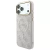GUESS Embossed 4G Classic MagSafe -kotelo iPhone 17 Pro Max / 18 Pro Max -laitteelle - pinkki