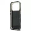GUESS IML 4G Script Metal -kotelo iPhone 18 Pro Max / 17 Pro Max -laitteelle - musta