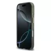 GUESS IML 4G Script Metal -kotelo iPhone 18 Pro Max / 17 Pro Max -laitteelle - musta