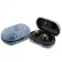 GUESS GUTWSP4EGB True Wireless Bluetooth -nappikuulokkeet lataustelakalla, ENC, sininen metalli