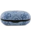 GUESS GUTWSP4EGB True Wireless Bluetooth -nappikuulokkeet lataustelakalla, ENC, sininen metalli