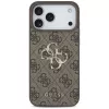 GUESS 4G Big Logo takakotelo Apple iPhone 17 Pro / 18 Pro -laitteelle - ruskea